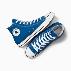 Converse Classic Blue and White High-Tops